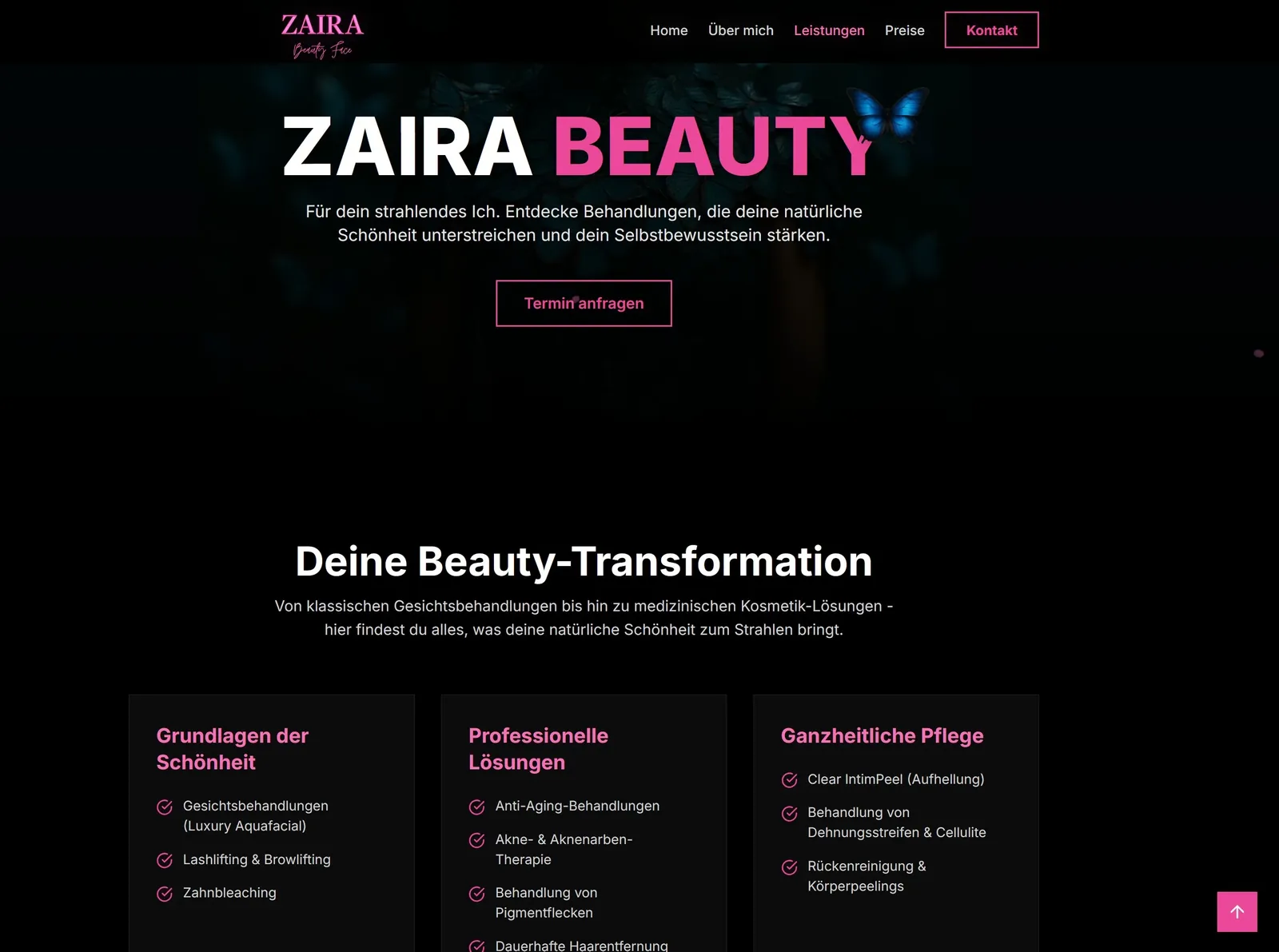Startseite Zaira Beauty Face