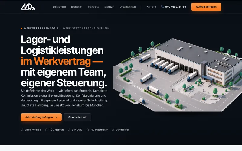 Startseite MRG Trans & Logistik GmbH